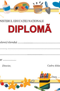 Diploma - model 7 Diploma - model 7