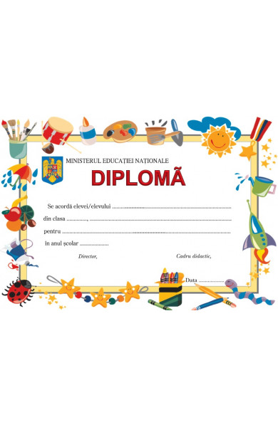 Diploma - model 7