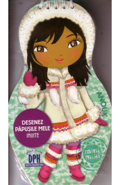 Desenez papusile mele inuite cu Anouk
