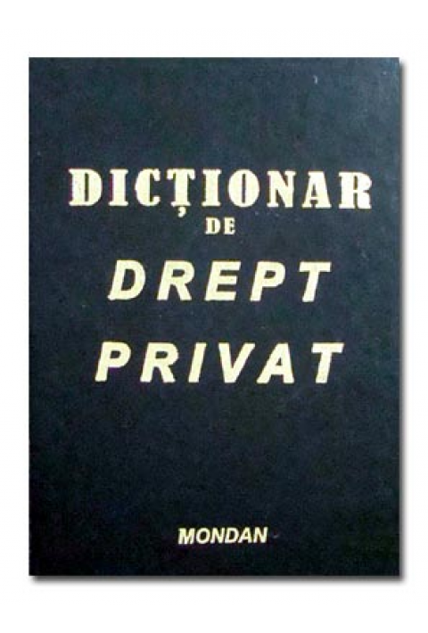 Dictionar de drept privat