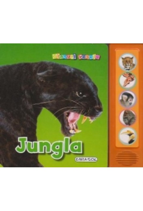 Glasuri vesele - Jungla (carte cu sunete)
