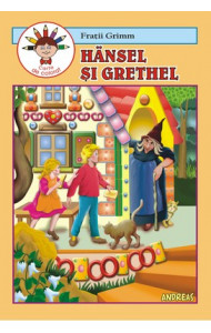 Hansel si Grethel - carte de colorat - repovestire dupa Fratii Grimm