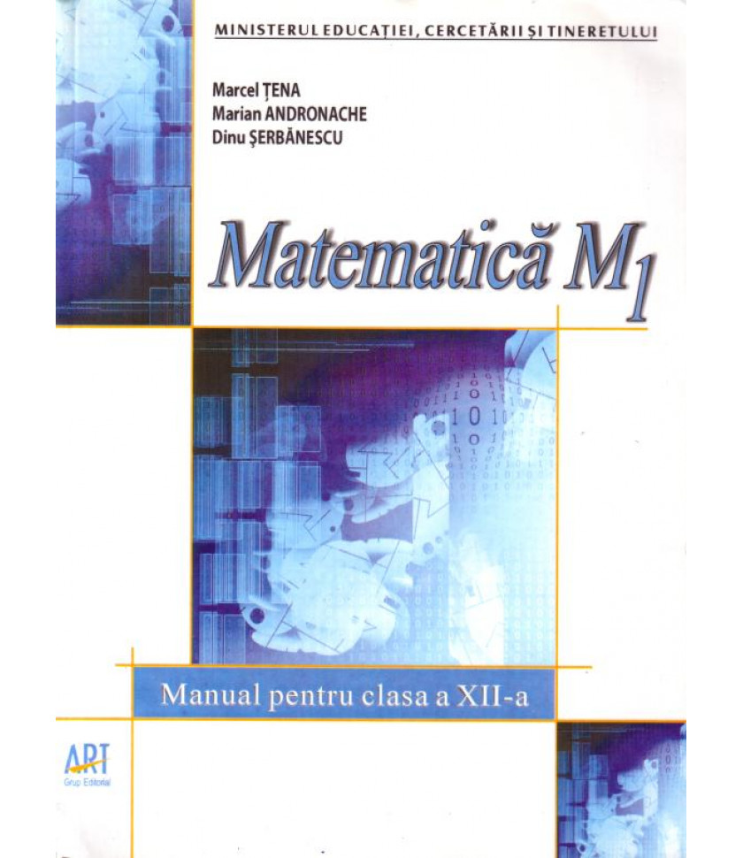 Manual Matematica M1 pentru clasa a XII-a
