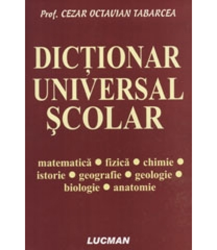 Dictionar universal scolar