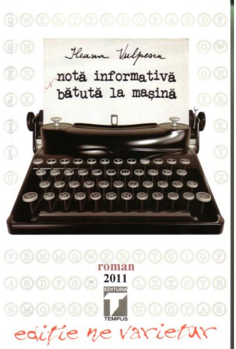 Nota informativa batuta la masina - Ileana Vulpescu